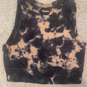 Mono B tye dye sports bra